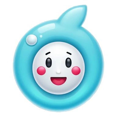 Verificación de tiktok con el chec en celeste  sticker