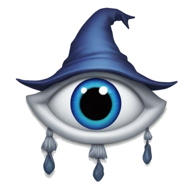 evil eye pagan witch sticker