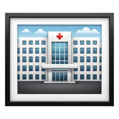 hospital edification sticker