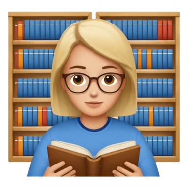 I’ll go to the library sticker