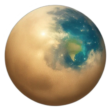 Moon and Earth Combined sticker