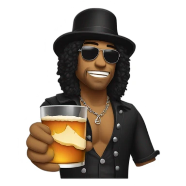 Slash drink whisky sticker