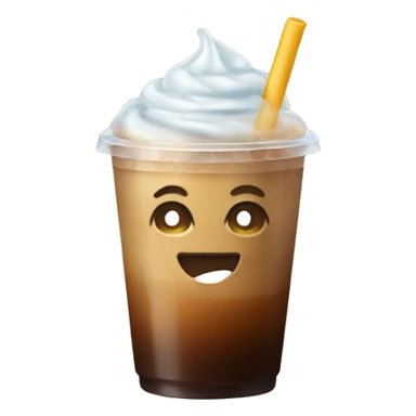cup of iced coffee sticker