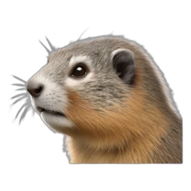 Marmotte sticker