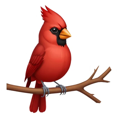 Arizona cardinal bird actor sticker