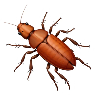 Cockroach moving  sticker