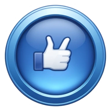 Facebook blue tick verification badge emoji sticker