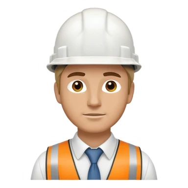 white man with white g and hard hat sticker