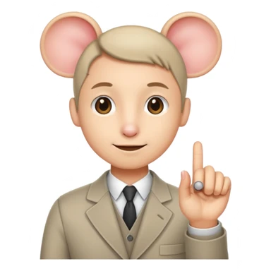 Person doing click it sticker