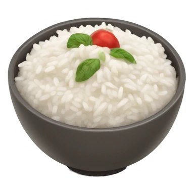Rice and yogurt bowl sticker