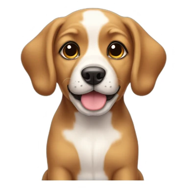 cute puppie dog sticker
