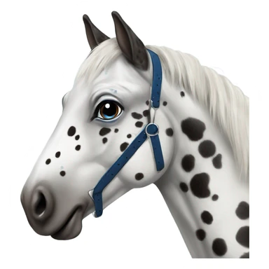 Appaloosa with one blue eye sticker