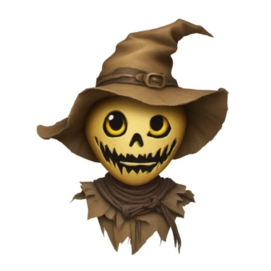 scarecrow from dungeons and dragons super realistic sticker