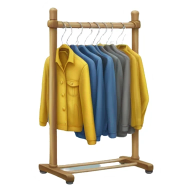 clothing rack sticker