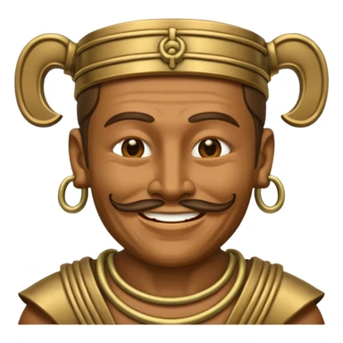sanxingdui bronze man emoji sticker