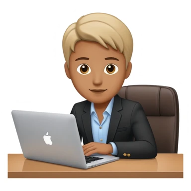 Business meeting online macbook sticker