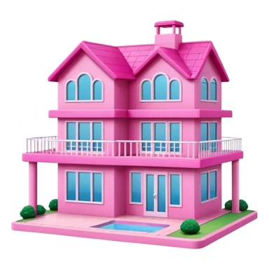 Barbie dream house sticker