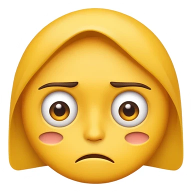 Eye roll annoyed emoji sticker