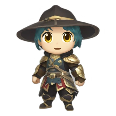 genshin impact traveller sticker