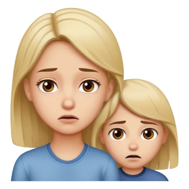 Girl disgusted with boy sticker