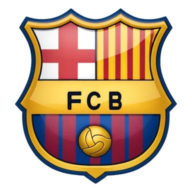 I want the FC Barcelona logo. sticker