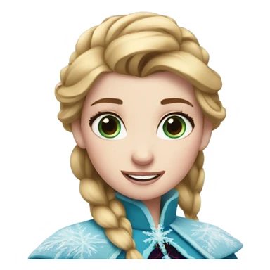 Anna frozen sticker
