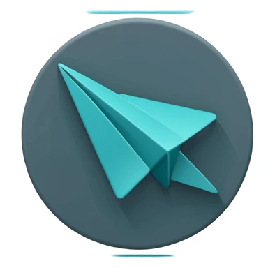 Minimalist outline icon, monoline style, thin clean contour, no shading, no gradients, transparent background, vector style, centered composition, flat design, elegant, premium, modern, Telegram emoji style, color palette: aqua teal #40B2D6 and slate gray #2F3B3E, no text, no background, 512x512 sticker