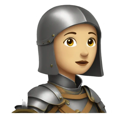 Joan of arc sticker