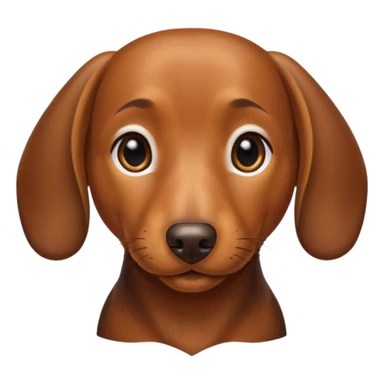 Weiner dog sticker