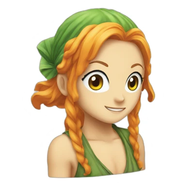 nami one piece sticker