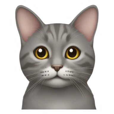 Chat sur souris sticker