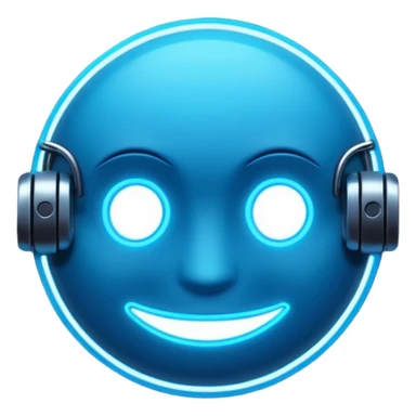 Neon cyberpunk style emoji, glowing terminal cursor with electric effects, futuristic hacker aesthetic sticker