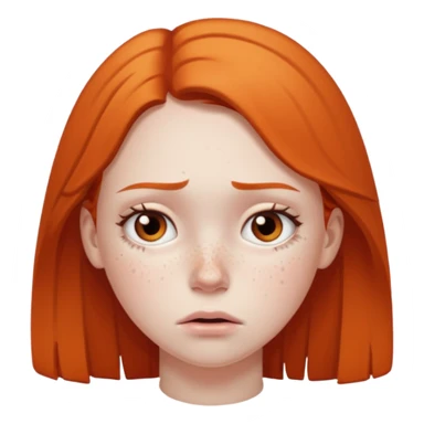 a girl is sad and mad sticker