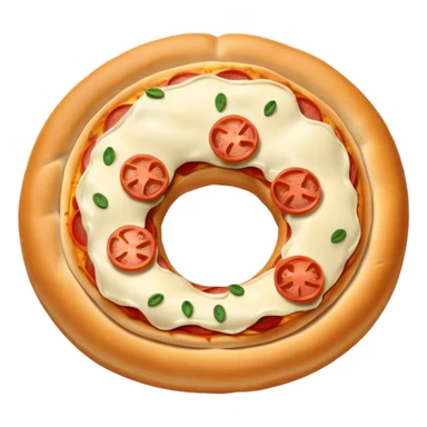 Pizza bagel  sticker