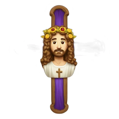 Croix de Jésus sticker