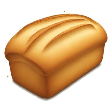 loaf of bread leaving trail of crumbs sticker