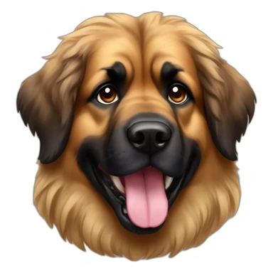 Leonberger dog sticker