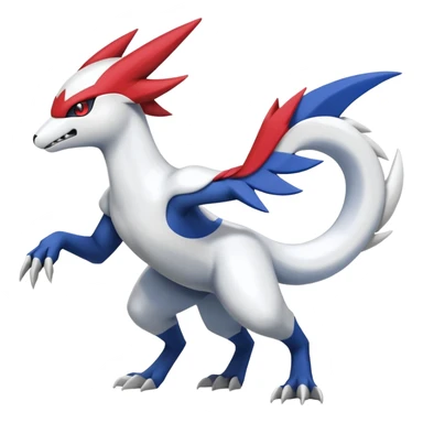 Latias-Reshiram-Zangoose-Absol-Fusion (full body) sticker