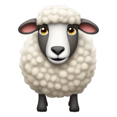 Sheep watching netflix  sticker