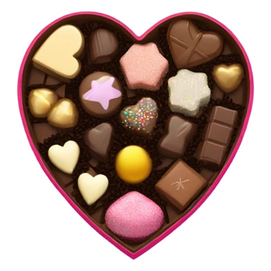 Valentine’s Day box of chocolates  sticker