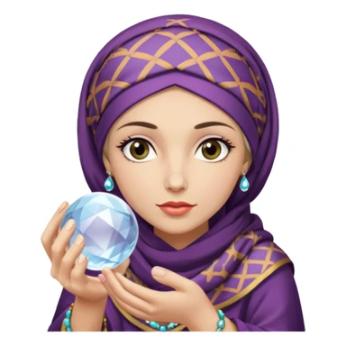 fortune teller sticker