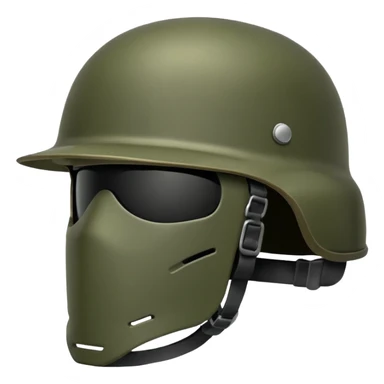 Military helmet sticker