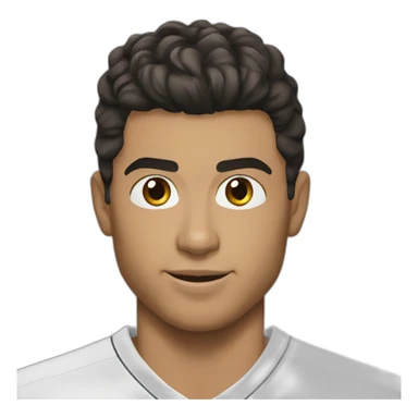 Christiano Ronaldo realistic sticker