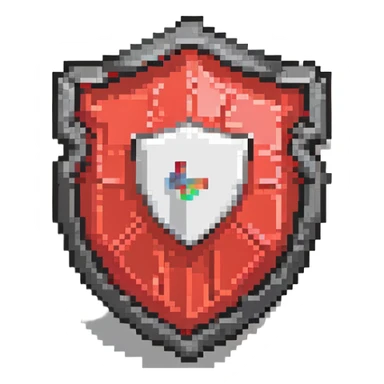 YouTube Premium member badge with red shield and white play button sticker