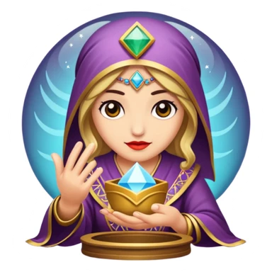 fortune teller  sticker