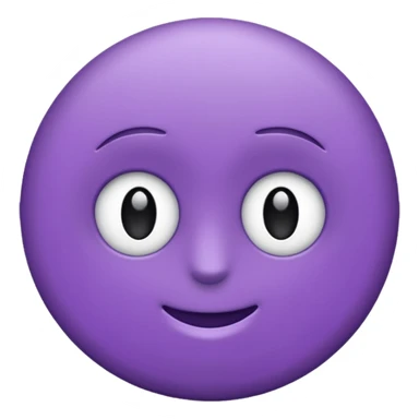 Rond violet normal sticker