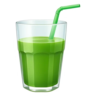 Bootle Green juice sticker