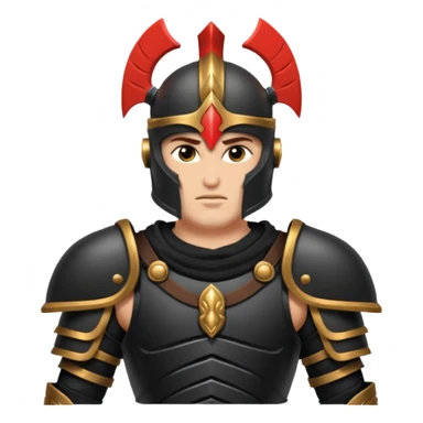 ares god of war black armour sticker