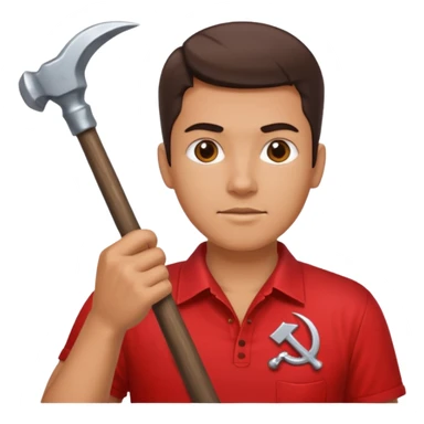Make a communist sticker