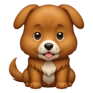 dog with nipple sticker